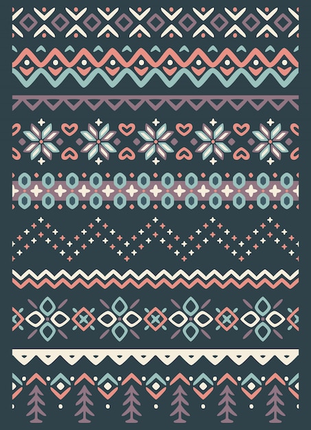 Vector ugly sweater seamless