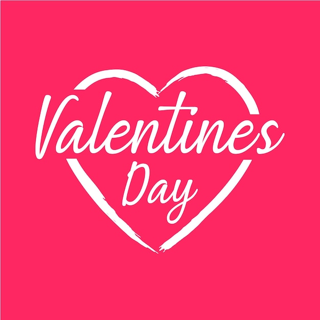 Vector Valantines Day Text Love Background 2