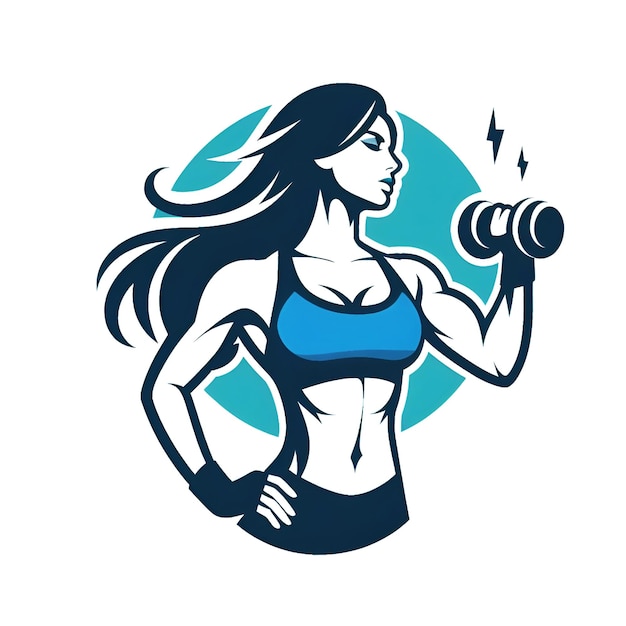 vector women gym logo