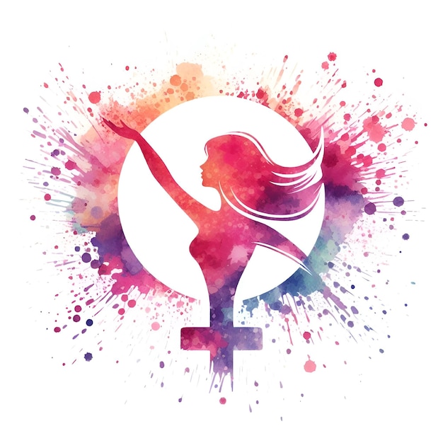 vector womens day logo