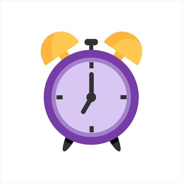 VectorBased Alarm Illustration Modern Design Concept