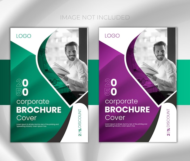 VectorCreative Brochure Cover Or Book Cover Template