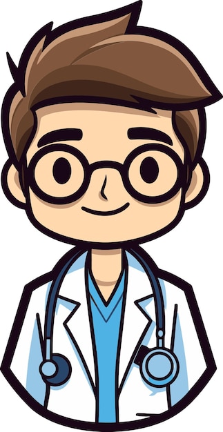 Vectorized Medical Scenes Doctor Edition Doctor Vector Art Crafted Health Mastery