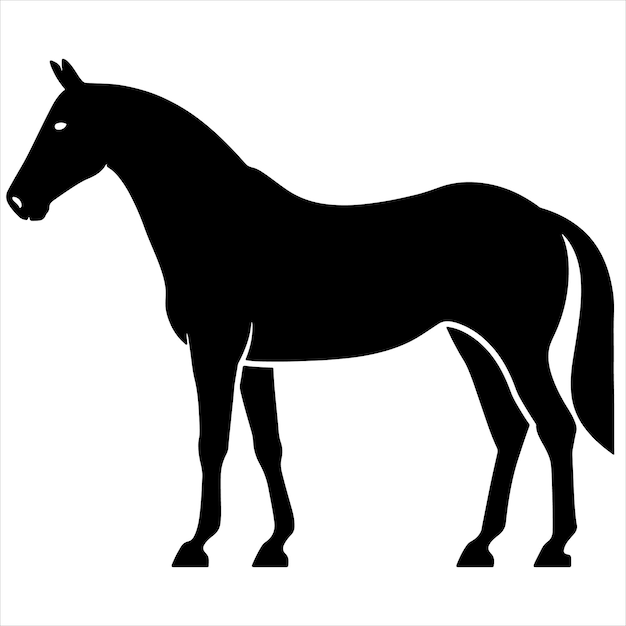 vectors and illustrations Horse silhouette ArtIcons and Graphics