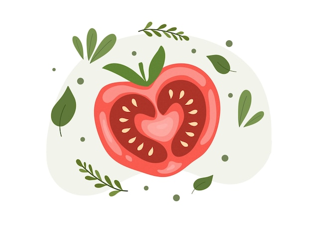 vegan day illustration food vector for vegetarian healthy food event