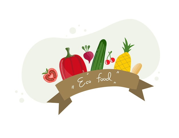 vegan day illustration food vector for vegetarian healthy food event