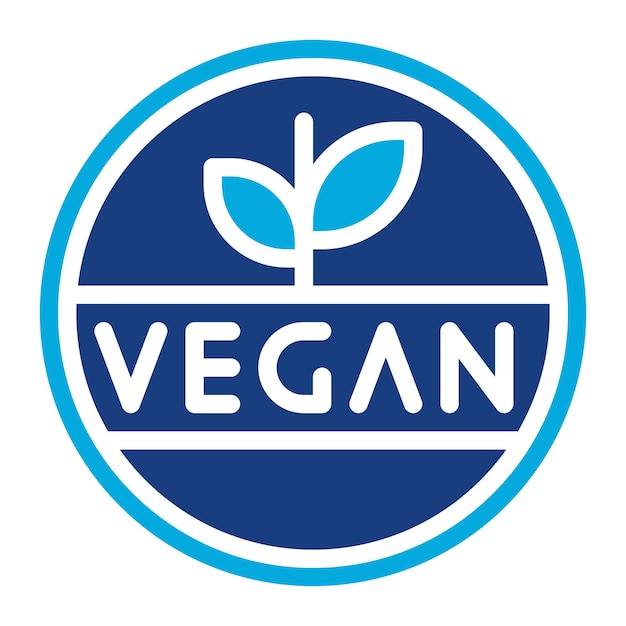 Vegan icon vector image Can be used for Nutrition