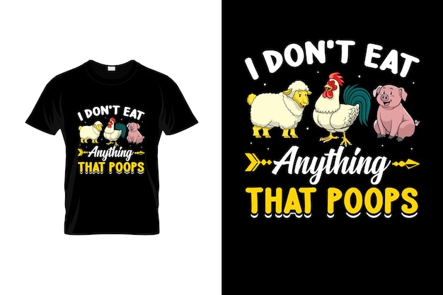 Vegan t-shirt design or Vegan poster design or Vegan shirt design