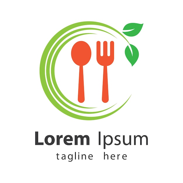 Vegetarian food logo images