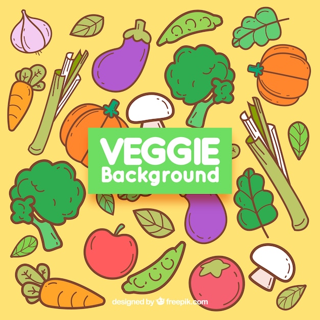 Veggie background