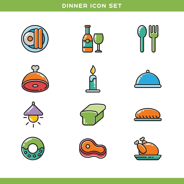 VEKTOR DINNER ICON