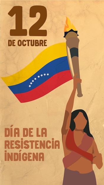 Venezuelan Indigenous Resistance Day 01