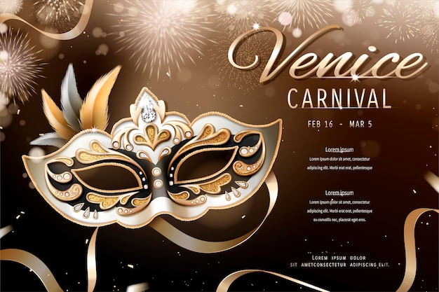 Venice carnival design