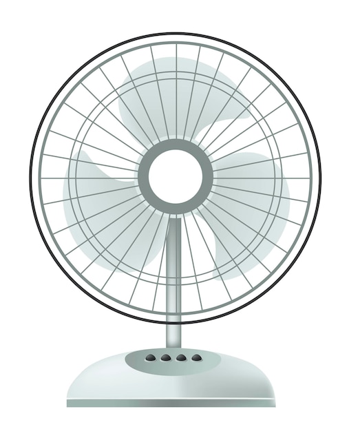 Ventilator or fan regulation of heat temperature