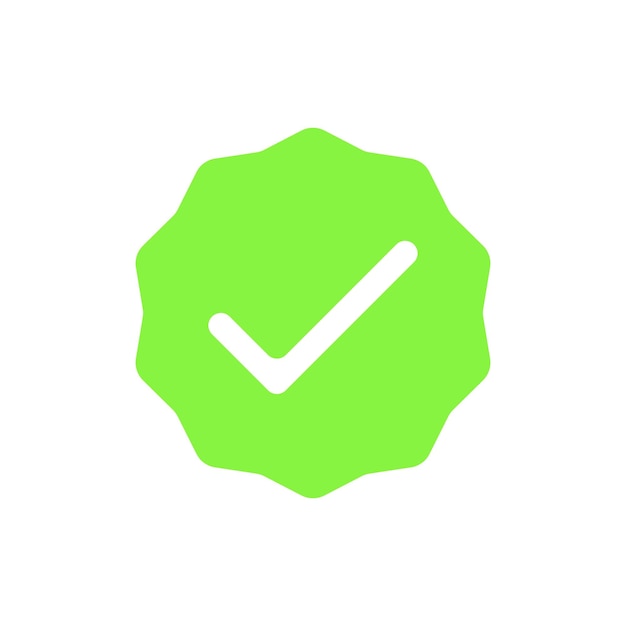 Vector verified icon check mark vector