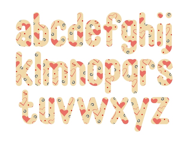 Versatile Collection of Vermilion Note Alphabet Letters for Various Uses