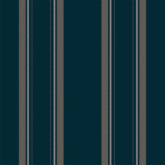 Vertical lines stripe pattern in blue Vector stripes background fabric texture Geometric striped line seamless abstract design