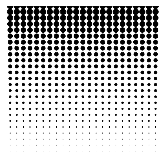 Vertical stipple noise fading Dot pattern gradient Vector illustration