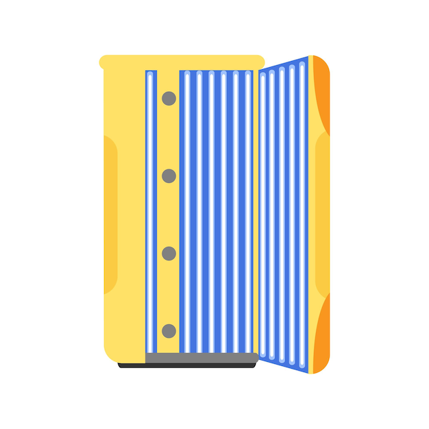 Vertical turbo Solarium. Flat icon.