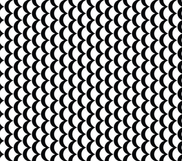 Vertical waves seamless vector pattern