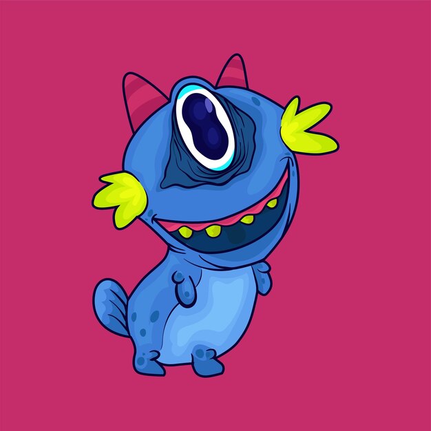 very cute water world monsters