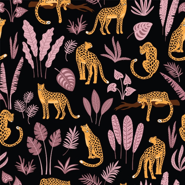 Vestor seamless pattern