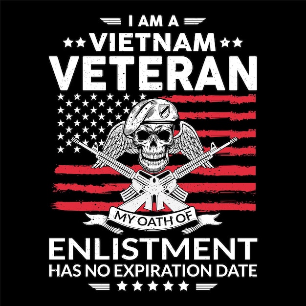 Veteran Day Quotes Tshirt Design Vector Illustration Clipart Eps