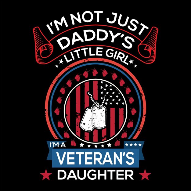 Vector veteran day quotes tshirt design vector illustration clipart eps