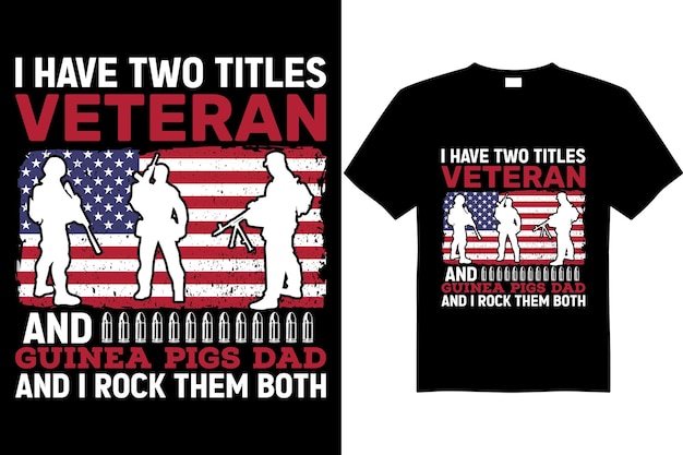 veteran day t shirt design vector guinea pigs t shirt design vector