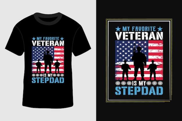 Veteran is My Daddy Flag Father Day Dsign