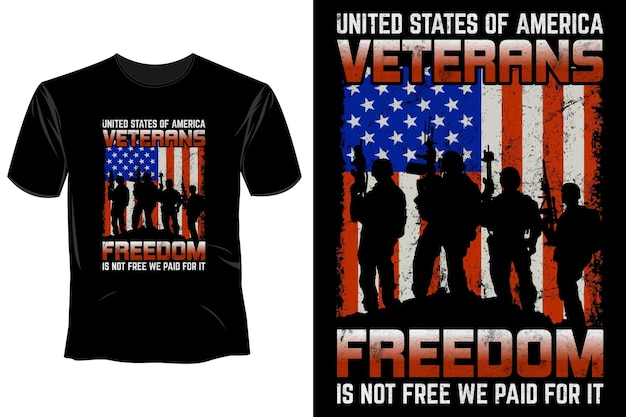 Veteran t shirt design