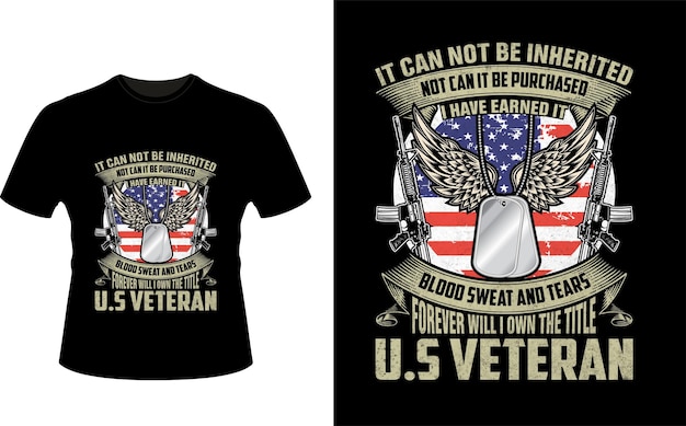 Vector veteran tshirt design american tshirt design for veteran day veteran vector designs poster desig