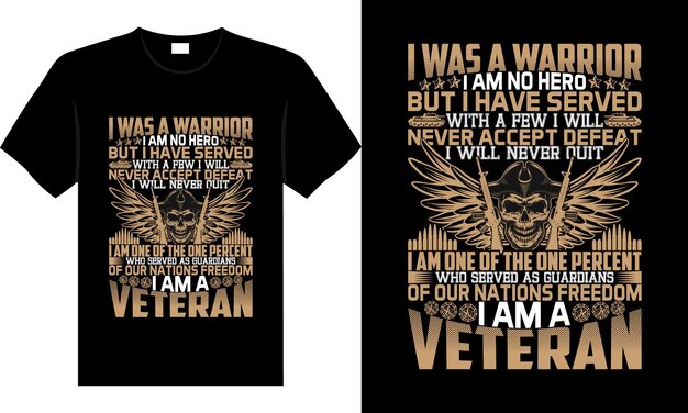 veteran tshirt design