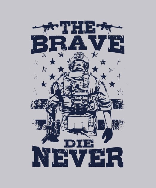 Vector veterans day tshirt design