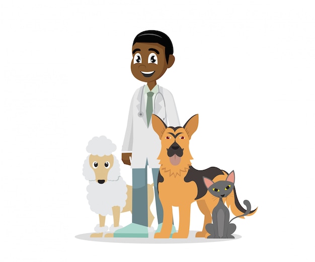 Vector veterinary and pets.