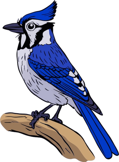 Vibrant Blue Jay