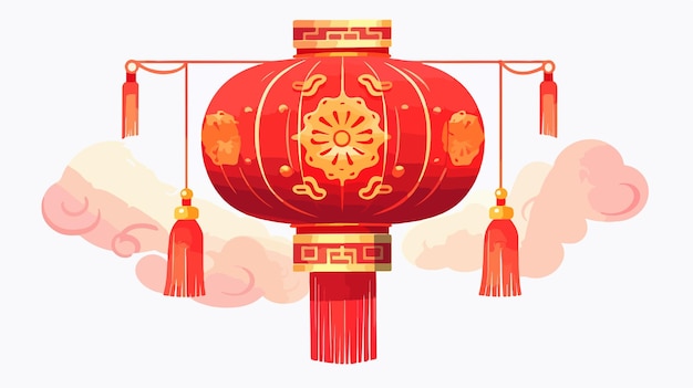 Vibrant Chinese New Year Poster Design with Free Space for Text