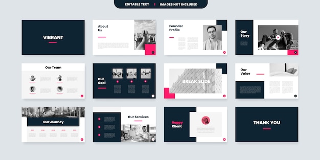 vibrant powerpoint slides design template