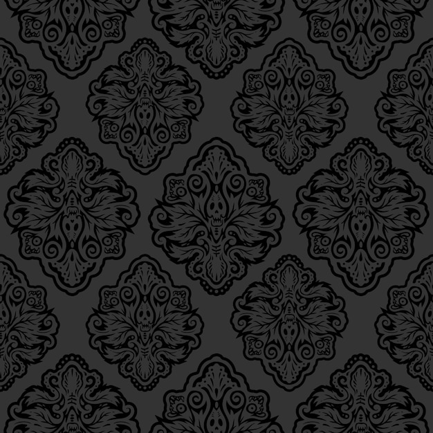 Victorian Dark Eastern Background Wallpaper Illustration