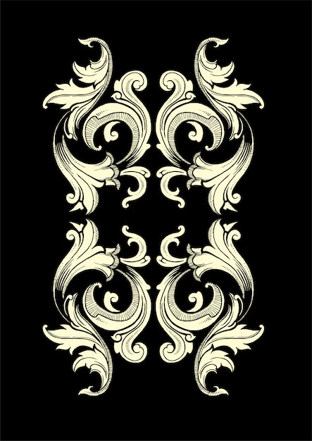 Victorian style ornament