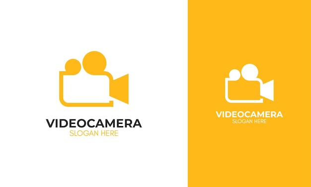 Video camera logo for movie production