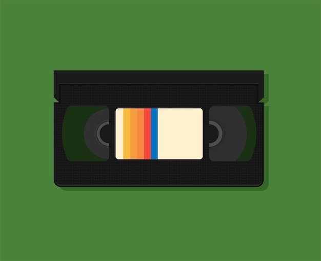 Video cassette vector illustration design