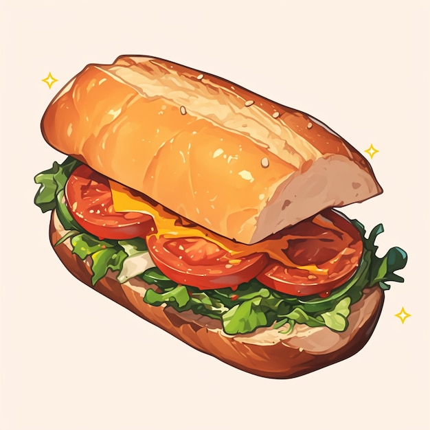 Vietnamese Banh Mi and Sandwich