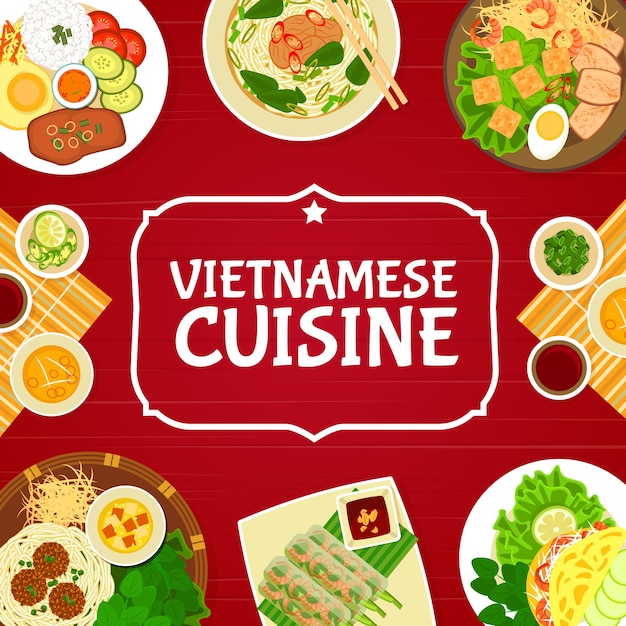 Vietnamese restaurant dishes