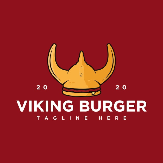 Viking and burger logo design inspirations