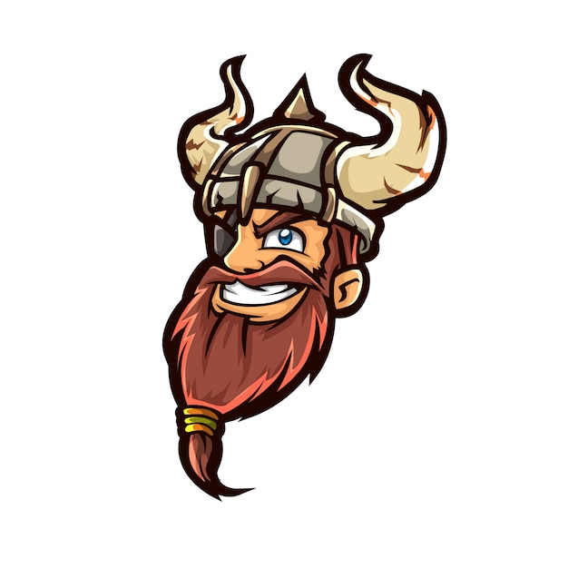 viking fighter warrior head