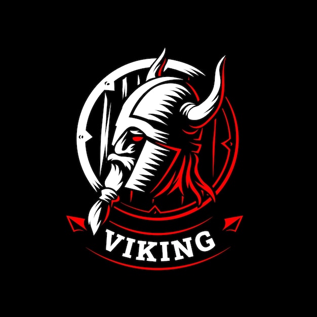 Viking  logo design template