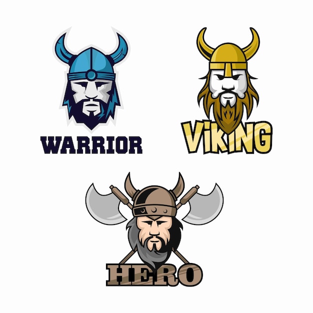 Viking logo template