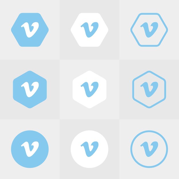 Vimeo social media logo