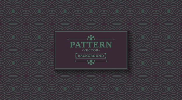 Vintage abstract line pattern design